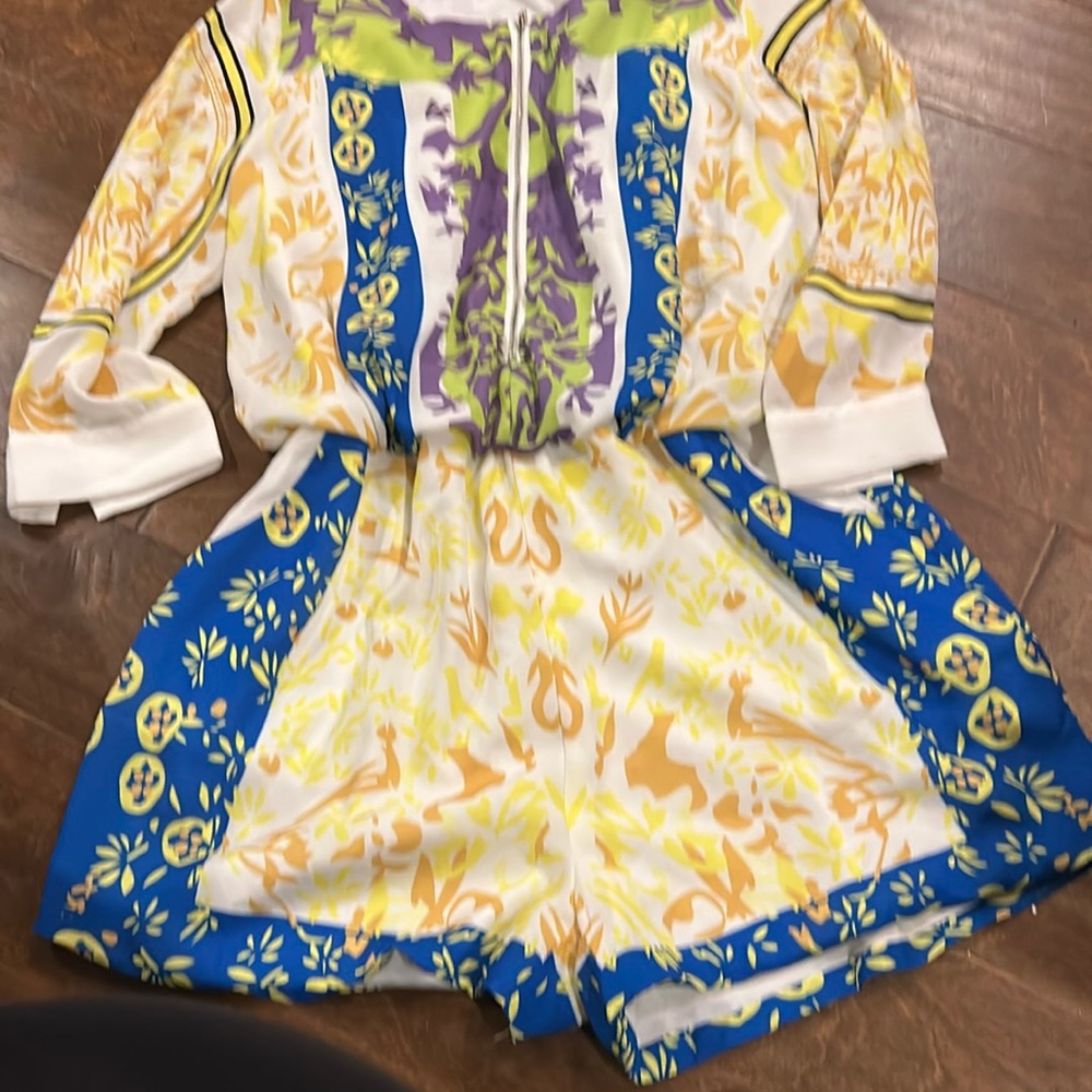 Dani romper size large zip front